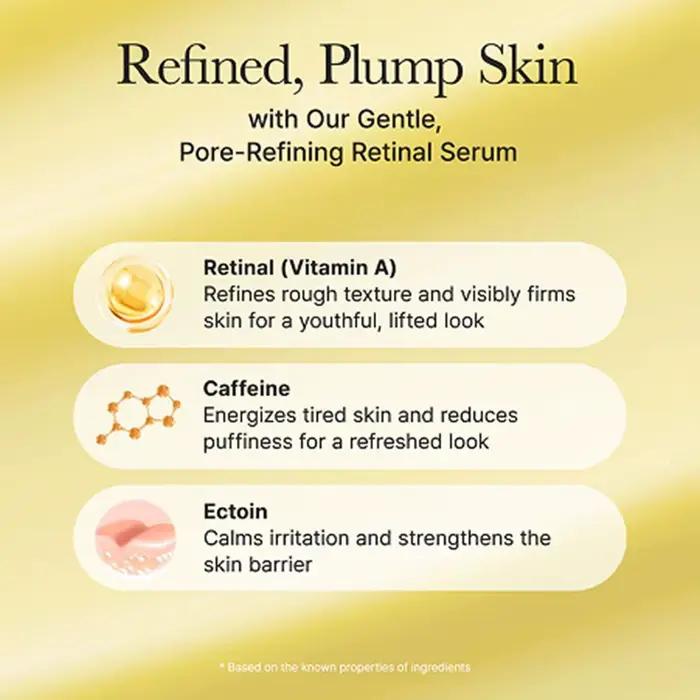 Crème hydratante Arencia Retinal & Vitamine C Booster Shot