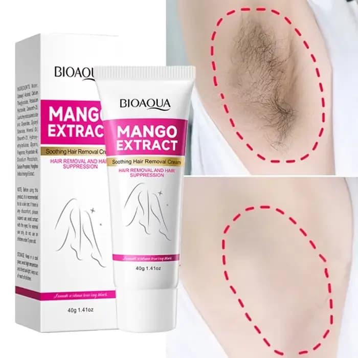 Crème dépilatoire permanente