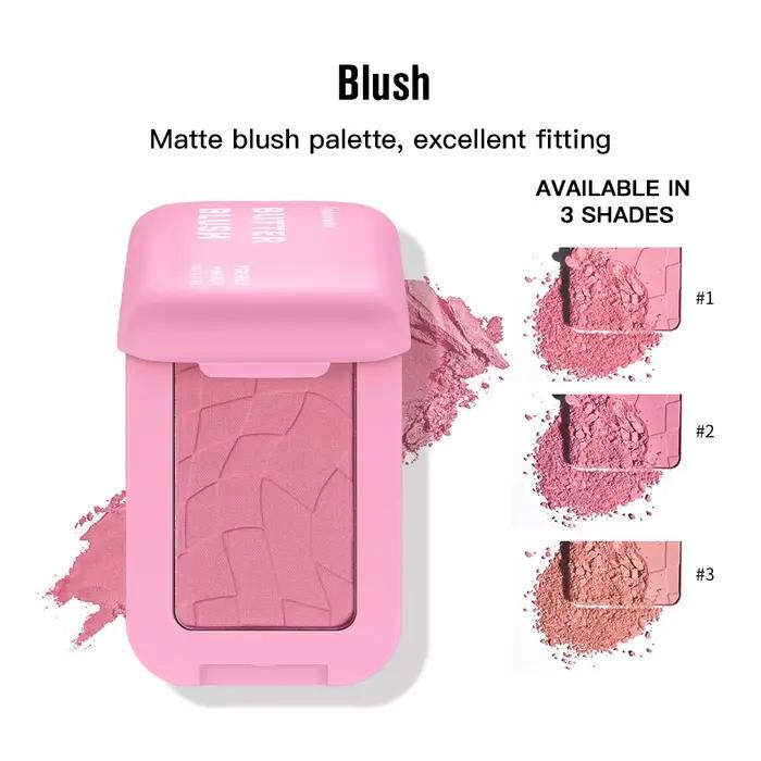 Maquillage professionnel poudre Blush 12HR porter formule végétalienne fard à joues