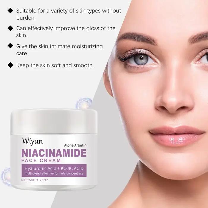 Niacinamide crème pour le visage Anti mélanine estompe les taches foncées réduire la Pigmentation soulager la