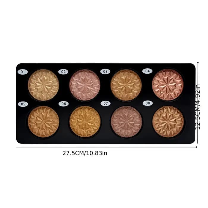 Palette de poudre surligneuse