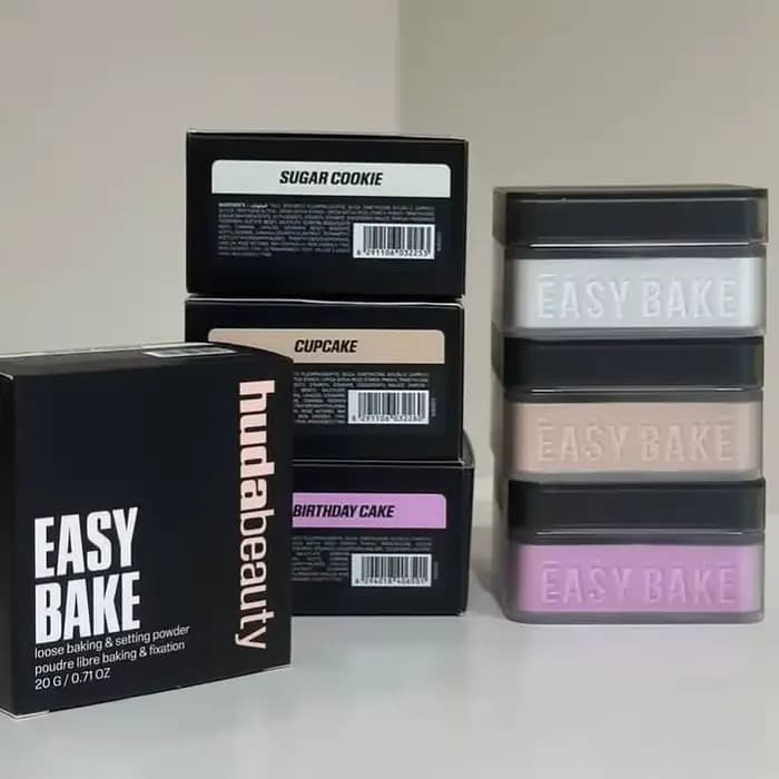 Nouvelle Poudre Libre Fixatrice et de Fixation Huda Easy Bake Sans Parfum