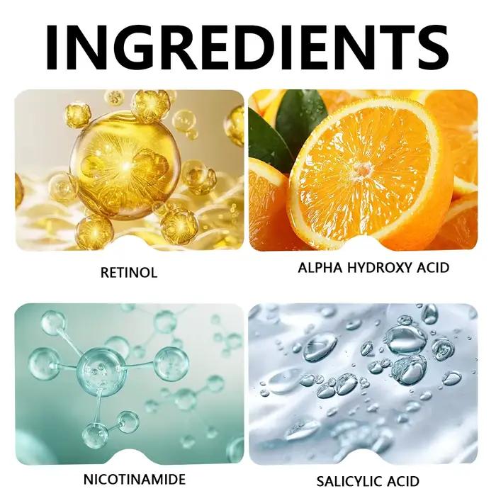 Sérum raffermissant à l'acide salicylique pour un teint équilibré et sans défauts pour peaux sensibles occasions quotidiennes et spéciales