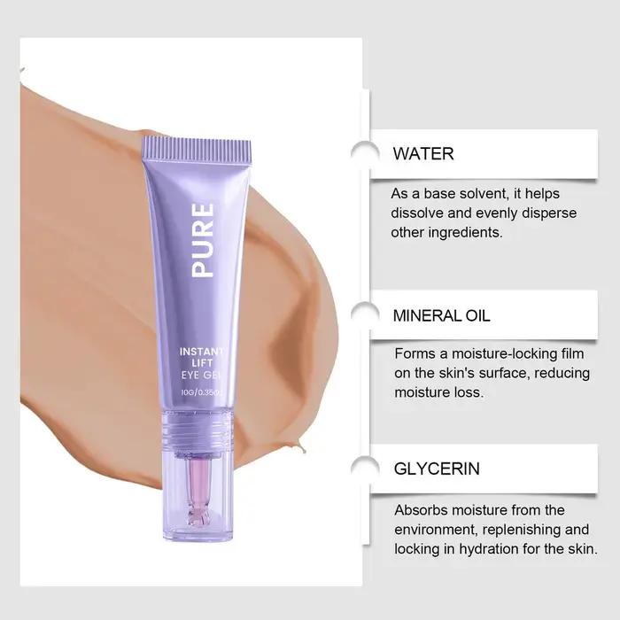 Crème Gel Contour des Yeux au Collagène Effet Lifting Instantané