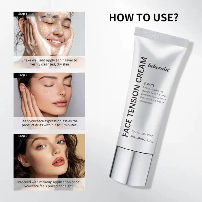 Apprêt hydratant sans filtre pour le visage, 1 pièce, avant le maquillage