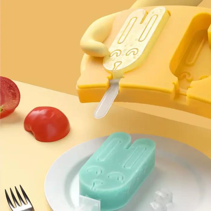 Moule à Crème Glacée en Forme d'Arbre de Noël avec Couvercle, Cube de Glace de Qualité Alimentaire, Moules à Gâteaux au Chocolat, Outils de Cuisine Domestique, Cadeaux