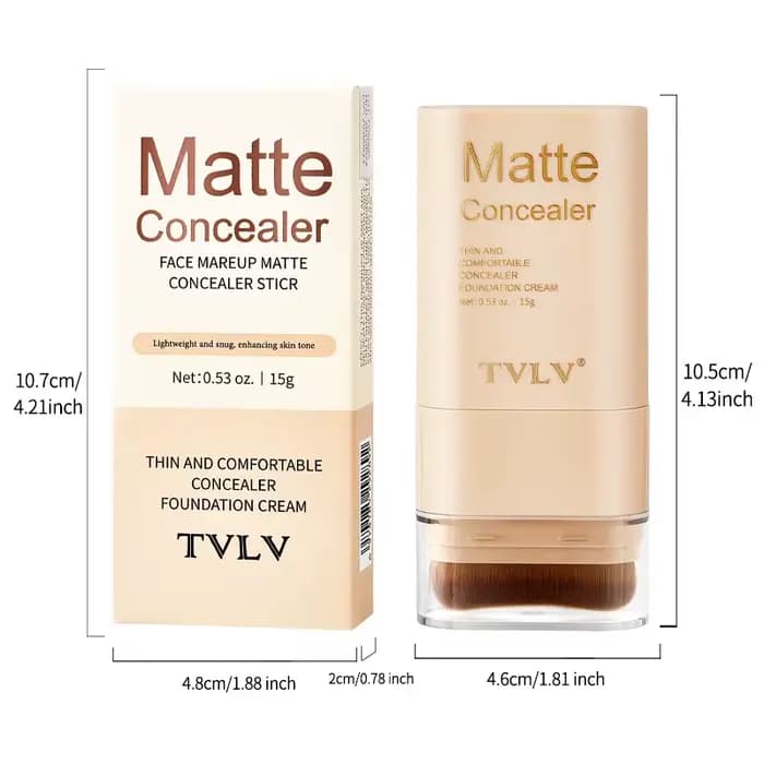 Stick de fond de teint correcteur double tête