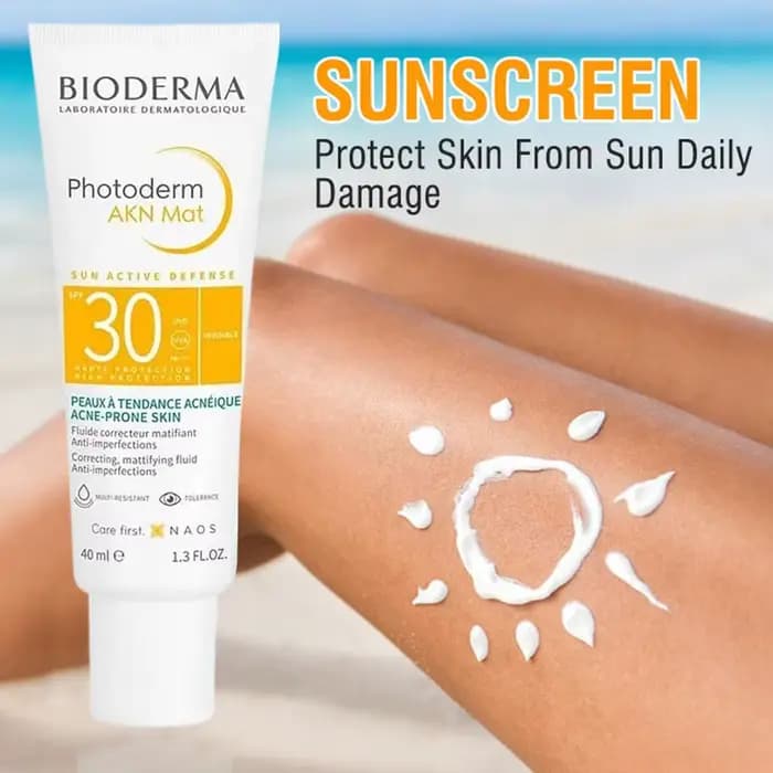 Lotion solaire rafraîchissante et correctrice