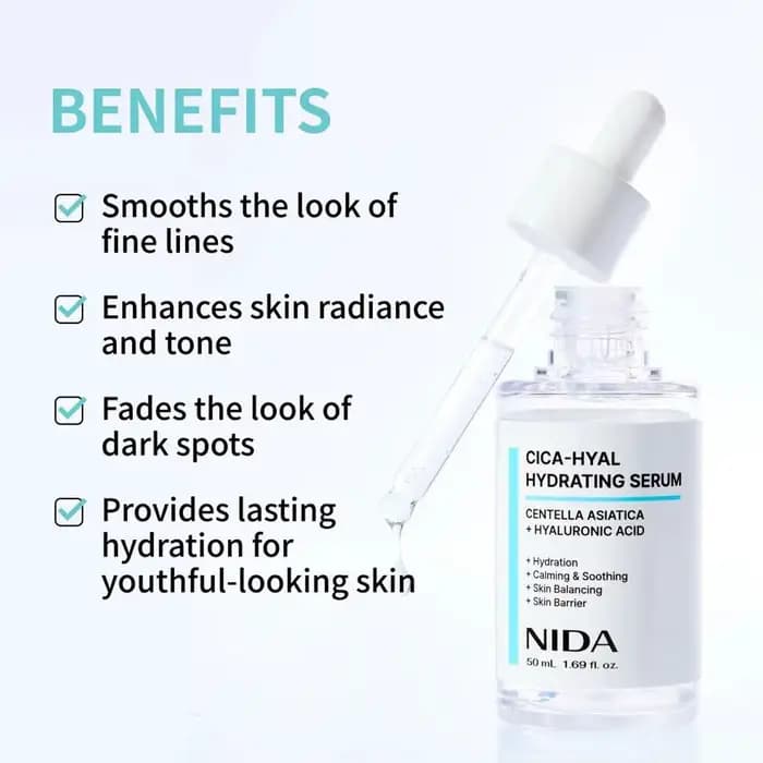 Essence hydratante profonde NIDA CICA-HYAL 50ml