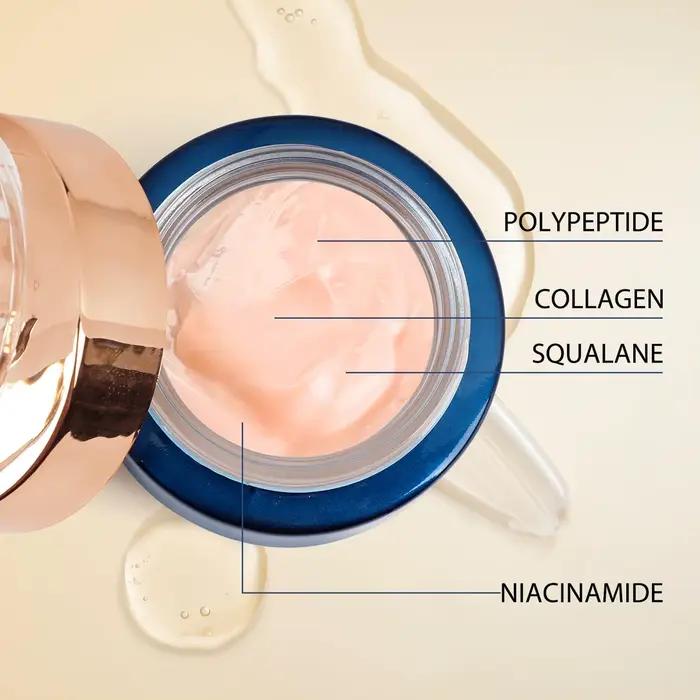 Crème pour le visage raffermissante au collagène japonais