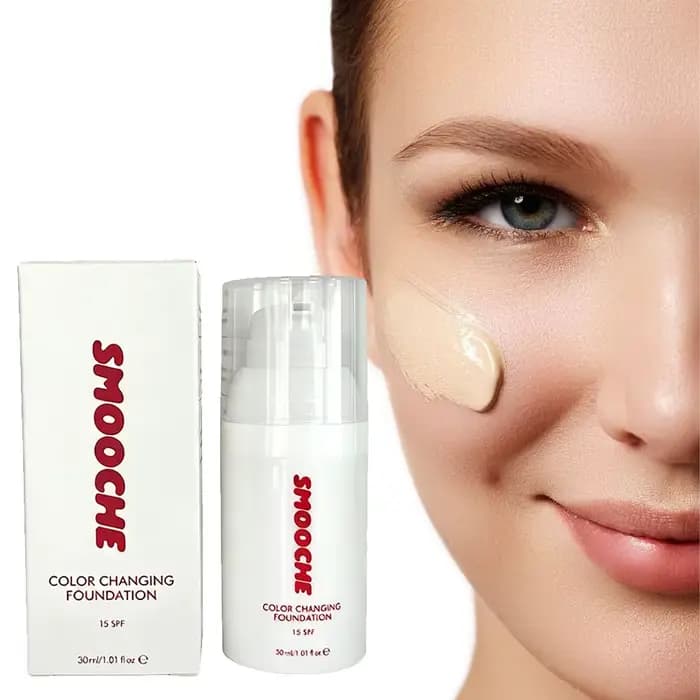 Fond de teint Smooche changeant de couleur SPF15 30ml