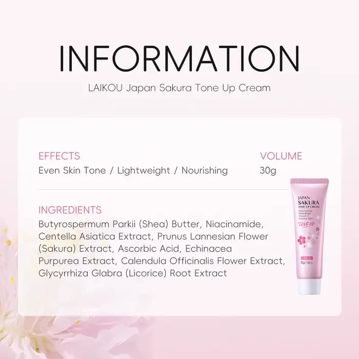 LAIKOU fleur de cerisier Suyan crème hydratante paresseux