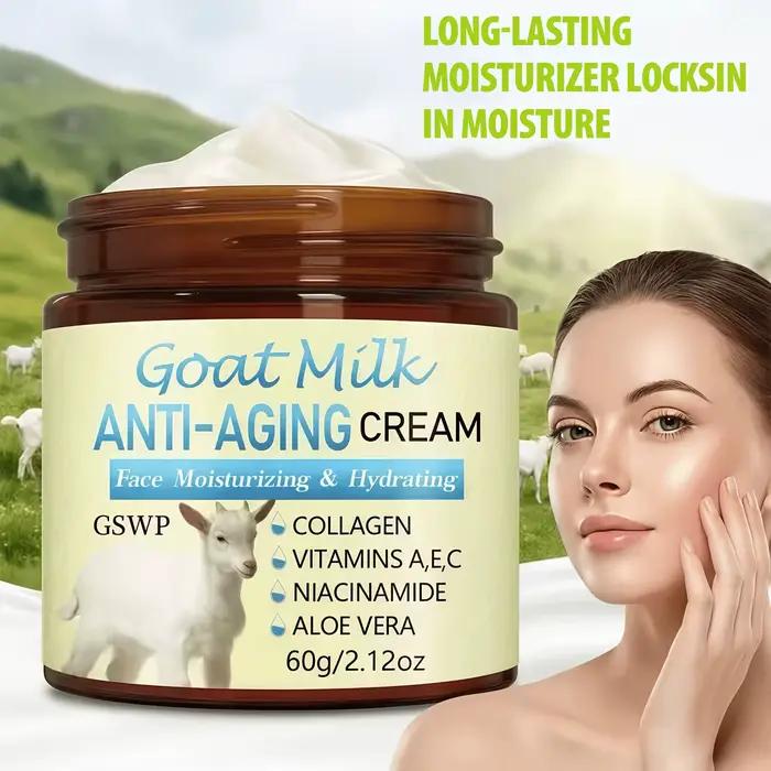 Crème hydratante anti-âge au lait de chèvre GSWP