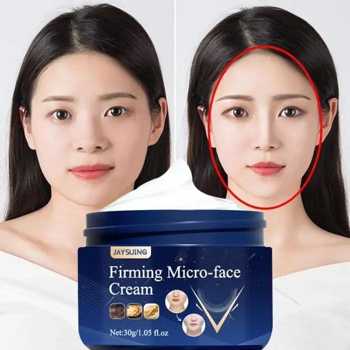 Crème amincissante en forme de V