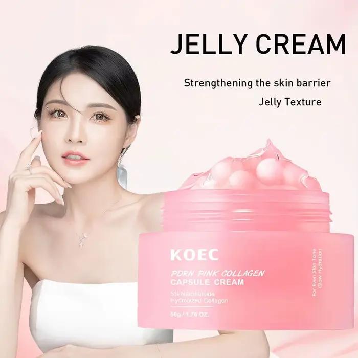 PDRN crème capsule de collagène rose 5% Niachinamide VC