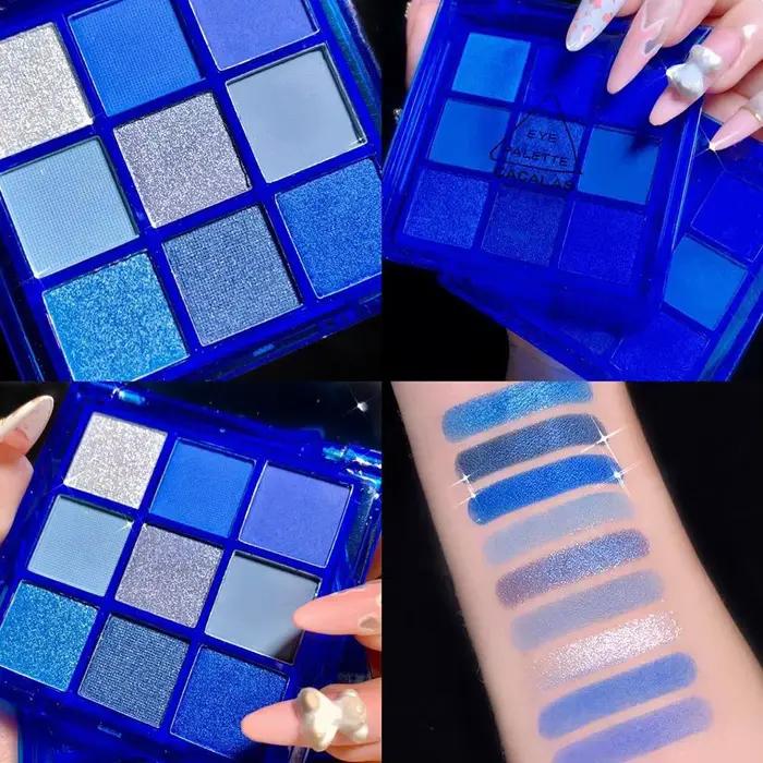 Palette de maquillage pour les yeux 9 couleurs