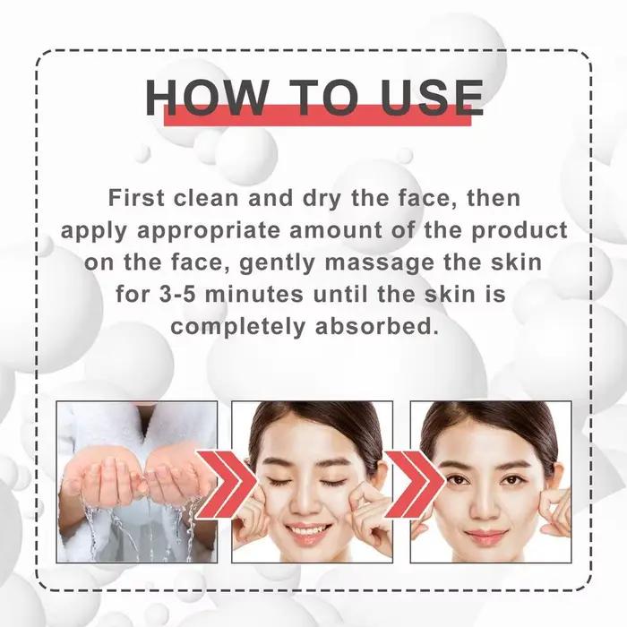 Crème raffermissante eelhoe anti-âge enrichie en acide hyaluronique céramides et vitamine C pour le visage occasions spéciales beauté durable