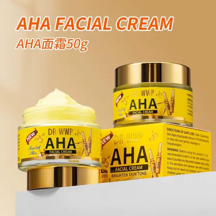 Crème visage revitalisante au curcuma AHA