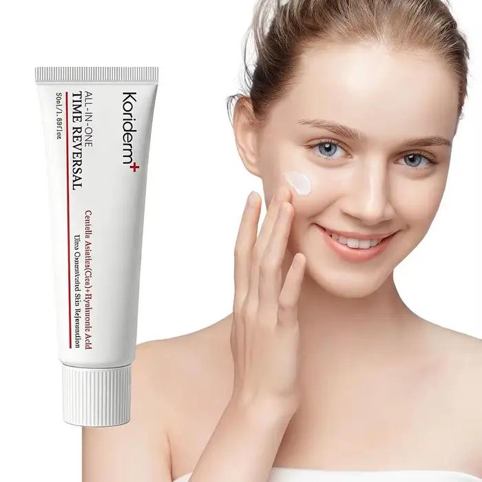 Crème Coréenne Anti-Âge à la Centella Asiatica et à l'Acide Hyaluronique - Absorption Rapide