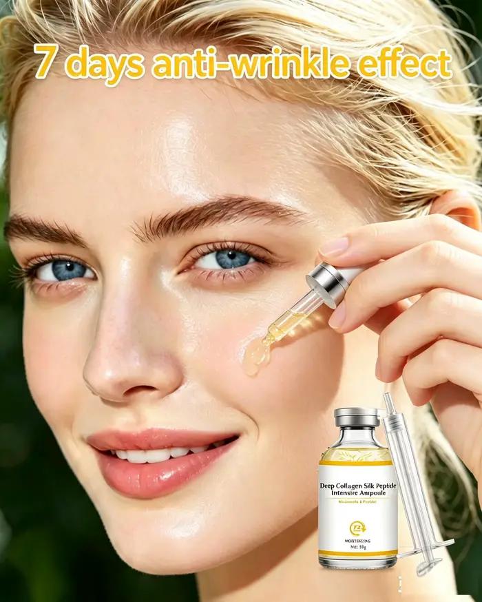 Ampoule intensive au collagène et aux peptides de soie