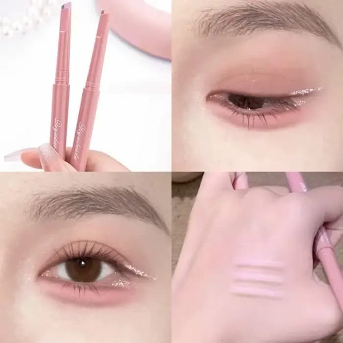 Aegyo Sal crayon éclaircissant imperméable naturel double couleur couché ver à soie sous les yeux surligneur ombre