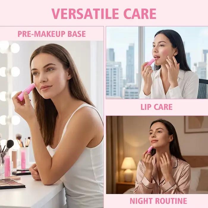 Baume multi-volumes PDRN au collagène rose anti-âge raffermissant anti-rides pour les yeux cou front rides du sourire soin de la peau revitalisante fermeté éclat naturel