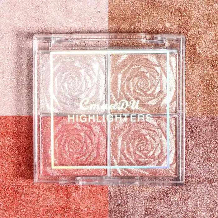Palette de maquillage illuminateur et contouring 3D