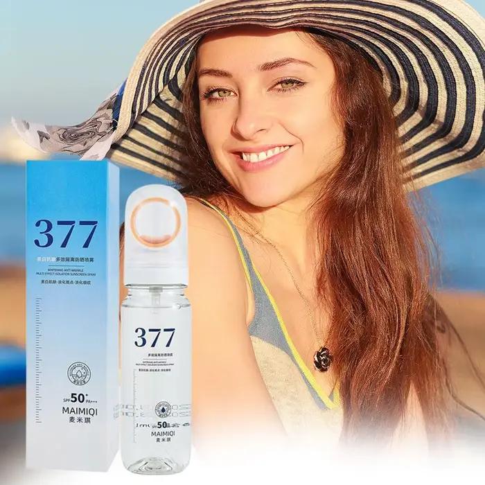 Spray solaire éclaircissant 377 SPF50+ anti-âge