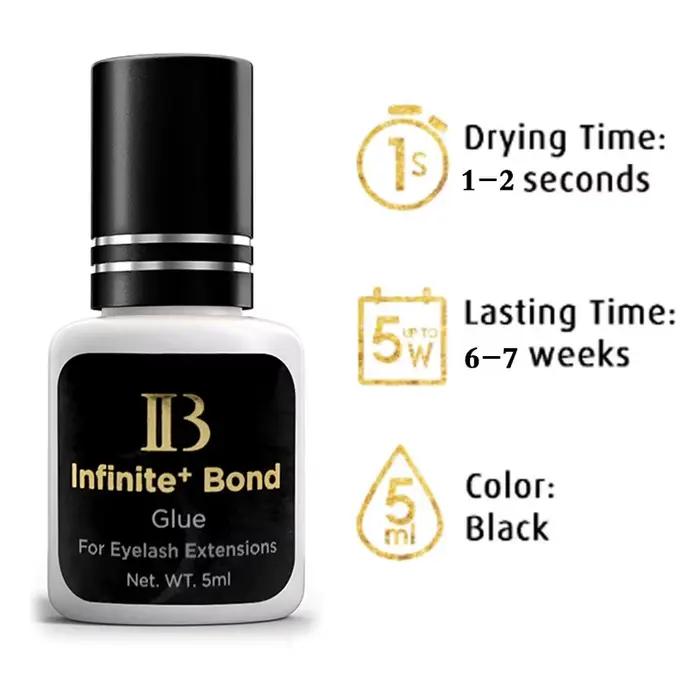 10 bouteilles IBeauty Ultra Super colle individuelle séchage rapide Extensions de faux cils fournitures forte Cola 5ml outils de maquillage de beauté