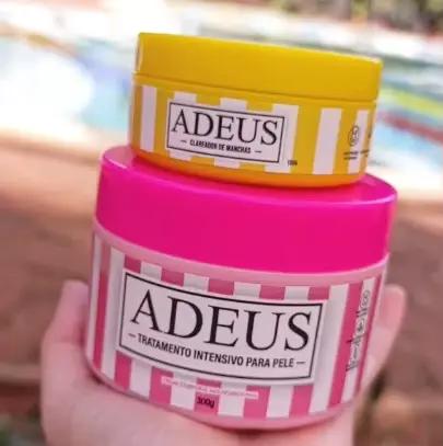 Crème Correctrice Anti-Taches Banana ADEUS Duo Soin Corporel Hydratant Nourrissant Raffermissant Améliore les Imperfections de la Peau Rides Marques