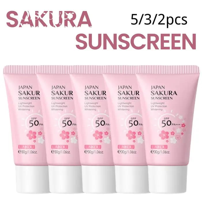 Sakura-Crème Solaire éventuelles F50 Hydratante UV