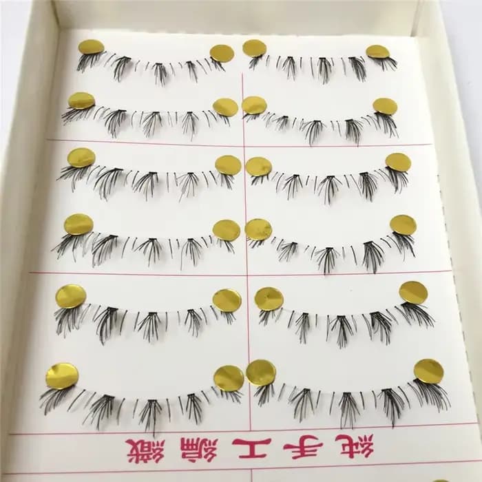 Lot de 10 paires de cils inférieurs