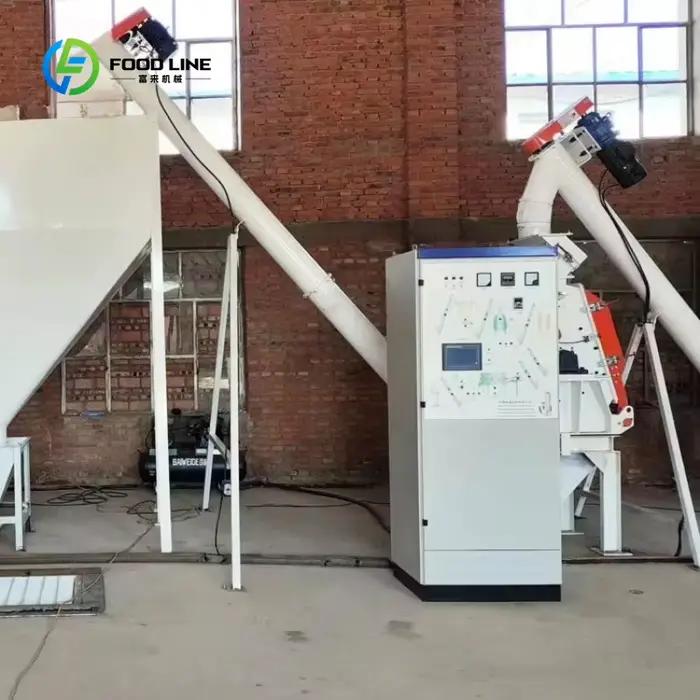 Usine de traitement des aliments en poudre pour volailles, ensemble complet personnalisé pour la production de poudre pour poules pondeuses, capacité 4-5 TPH