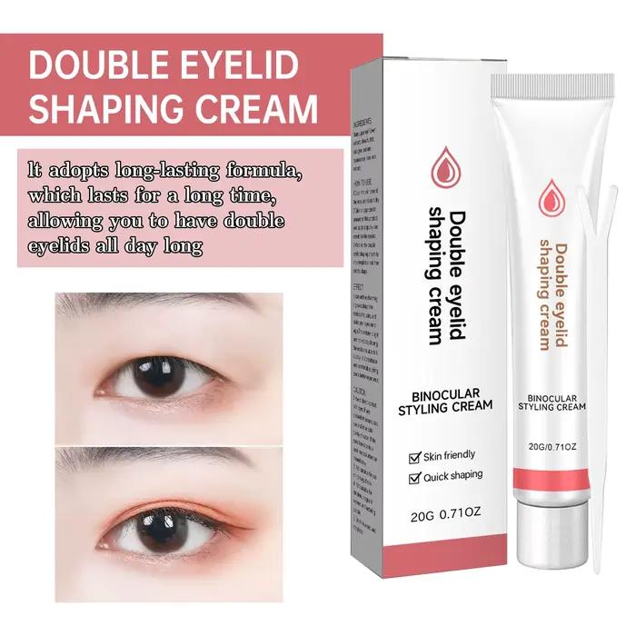 Crème instantanée pour double paupière : invisible