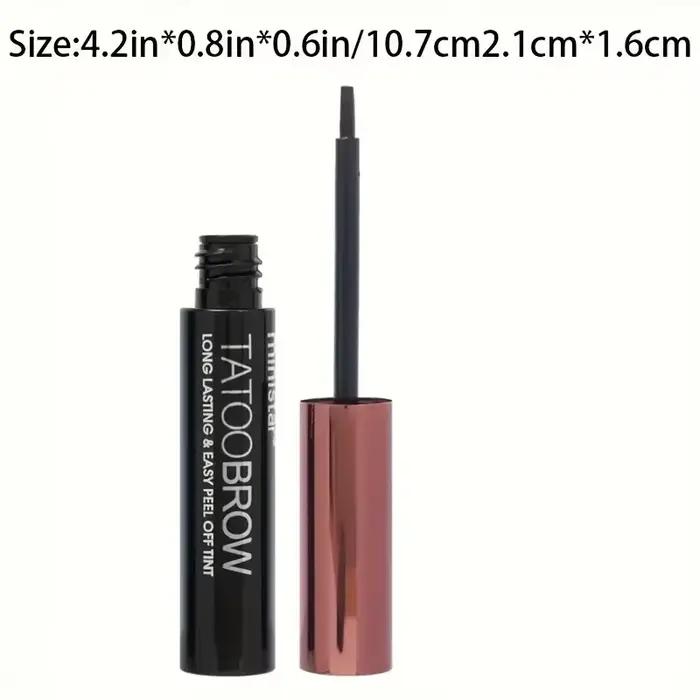 Tatouage Peel Off EyebloggGel Tint, Semi-Continu Brow Tint, Waterproof, Transfer-proof, Fuller and Defined Looking Brows, 1Pc