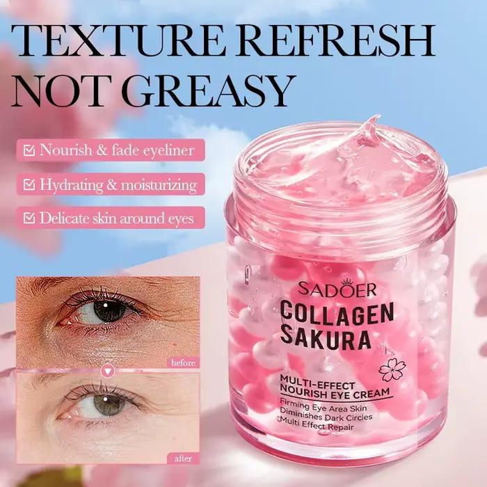 Crème pour les yeux au collagène Sakura SADOER - En stock