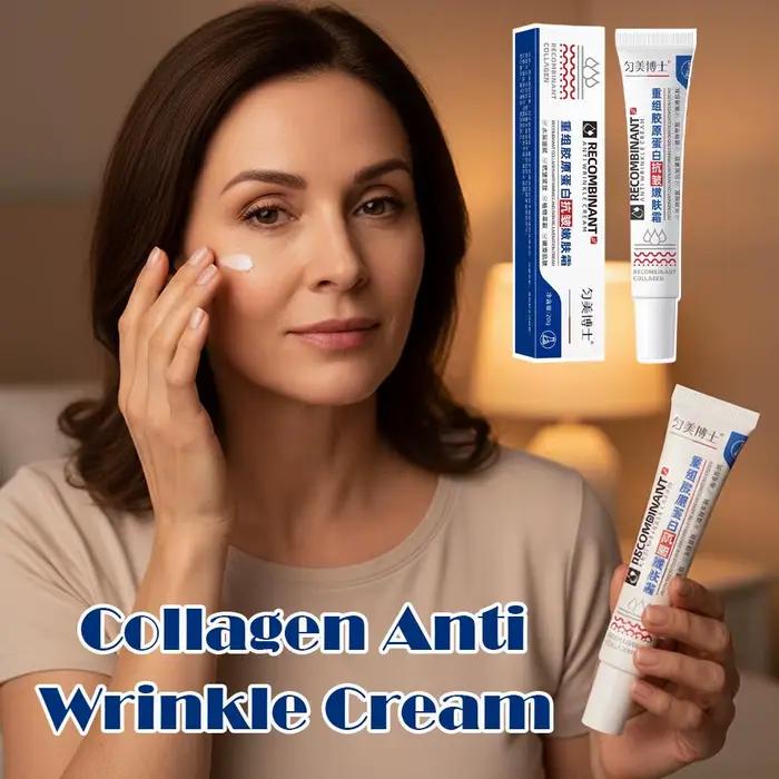 Crème pour le visage au collagène recombinant Dr. Junmei