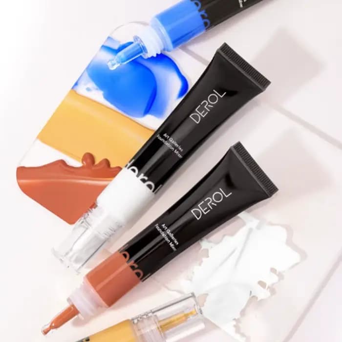 Nouveau pigment de mélange pour fond de teint bleu