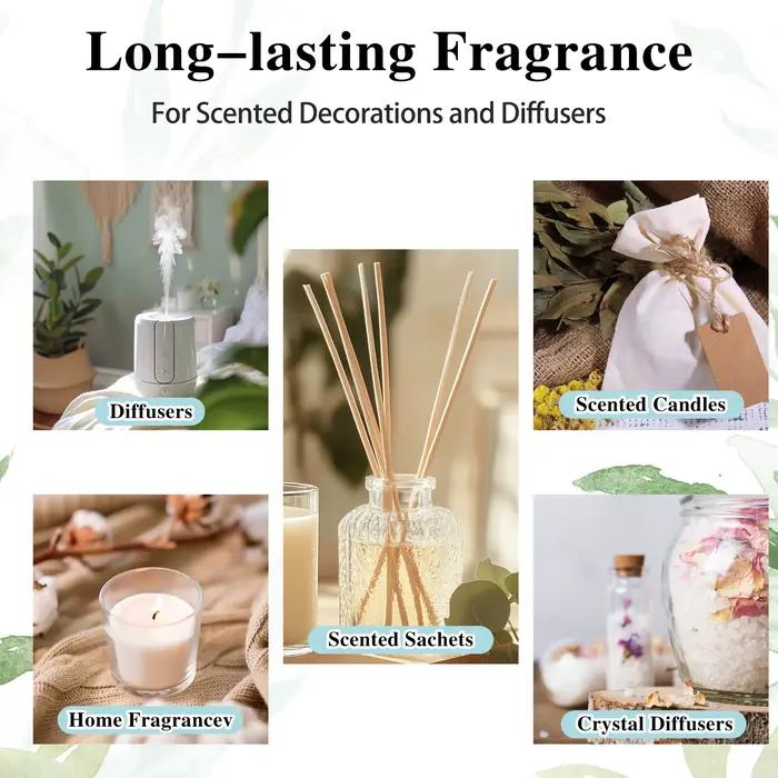 EUQEE 1 pièces 10 ml/30 ml/100 ml huile essentielle d'aromathérapie pour diffuseur-vanille Rose bois de santal Eucalyptus huiles essentielles de lavande