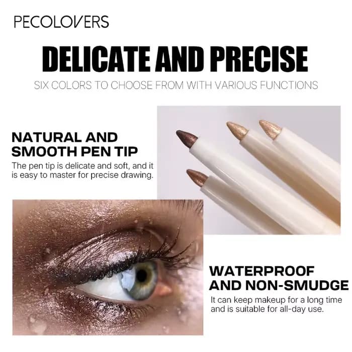Stylo éclaircissant pour les yeux 6 couleurs