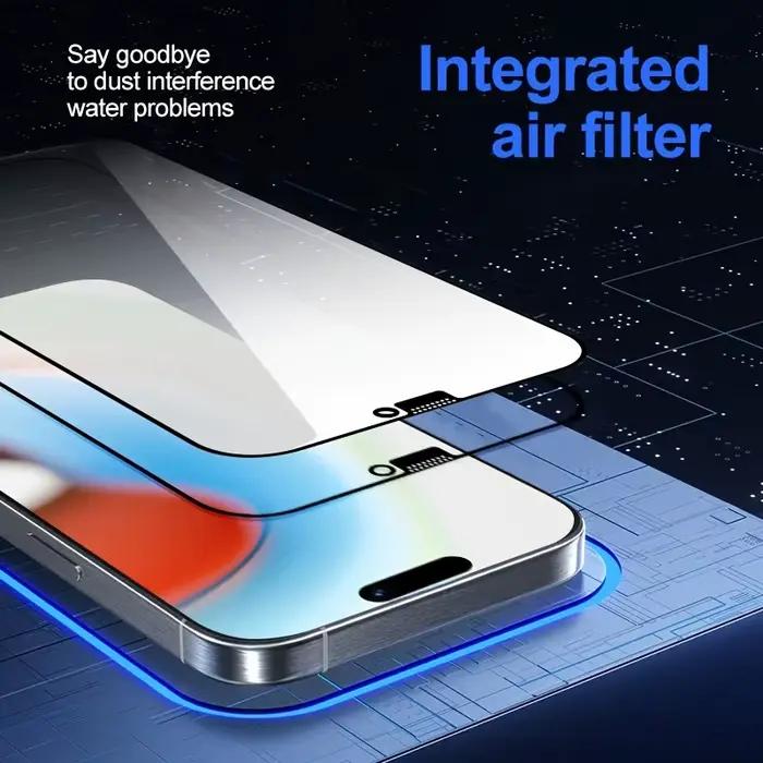 Protecteur d'écran HD 8K, 3 pièces, pour iPhone 16e 16 17 Pro Max 15 11 12 13 17 Air 14 Plus, verre trempé iPhone17 Pro XS Max X XR 7 8
