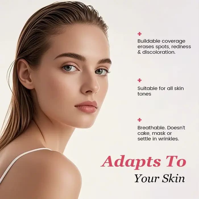 Fond de Teint Magique Changeant de Couleur SPF Adaptatif au