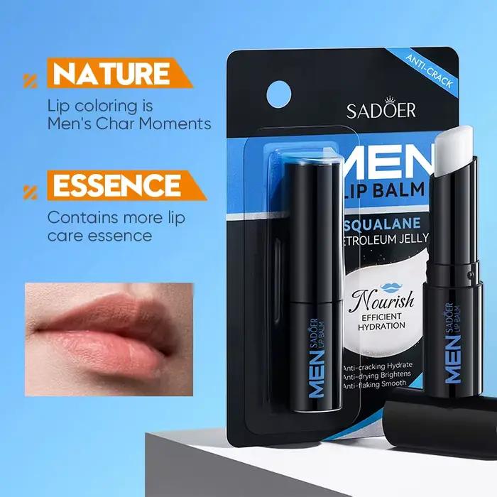 Vaseline baume à lèvres pour hommes hydratant Anti-séchage Anti-fissuration élimine la peau morte fadinng lignes fines