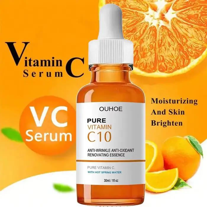 Sérum dissolvant de rides à la vitamine C pour le visage