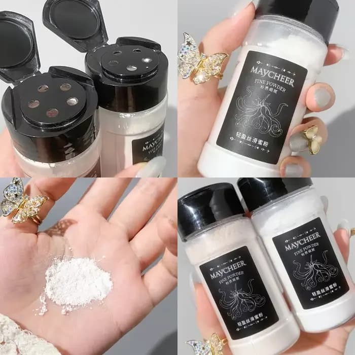 Poudre de maquillage lisse pour le visage