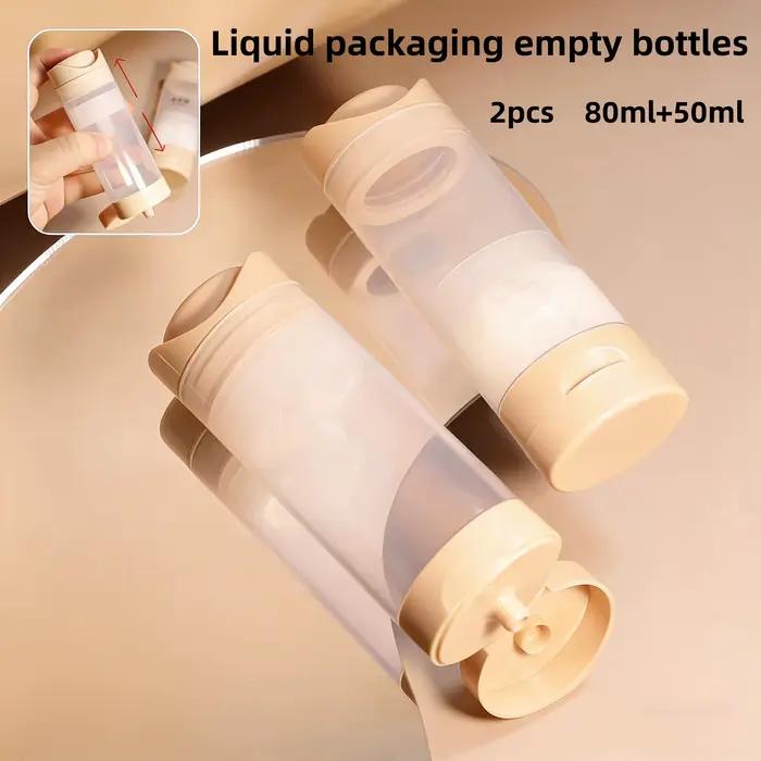 Pack de 1 bouteille, contenants rechargeables de 2