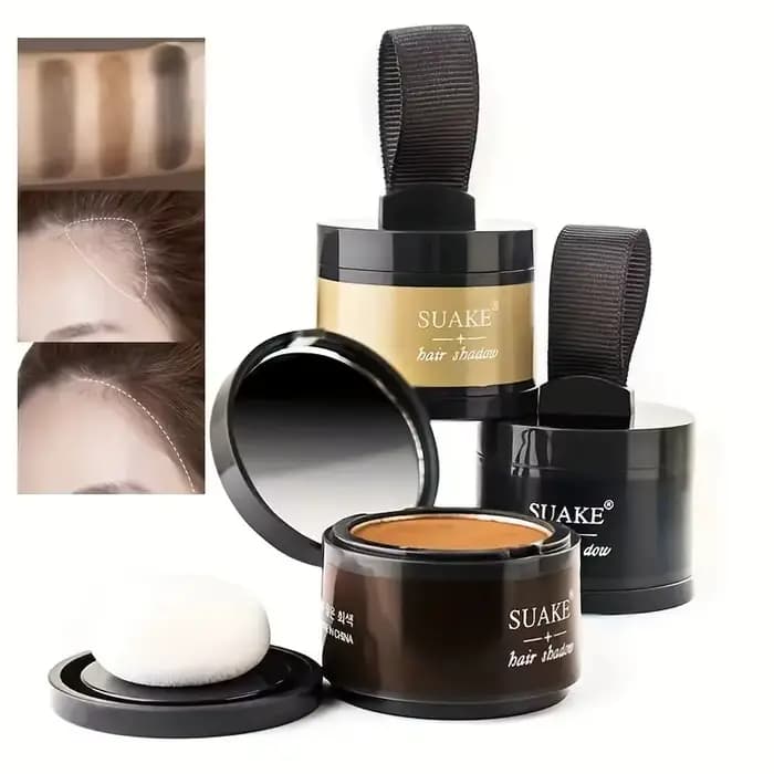 Poudre de contouring naturelle mate pour masquer les zones dégarnies