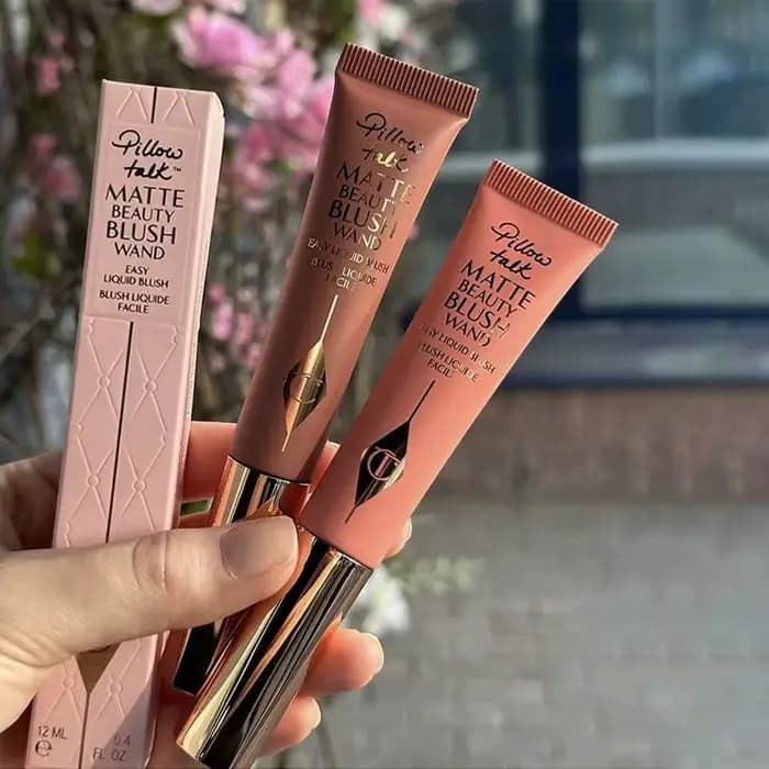 Nouveau Charlotte Tilbury – Poudre blush double couleur en forme de cœur
