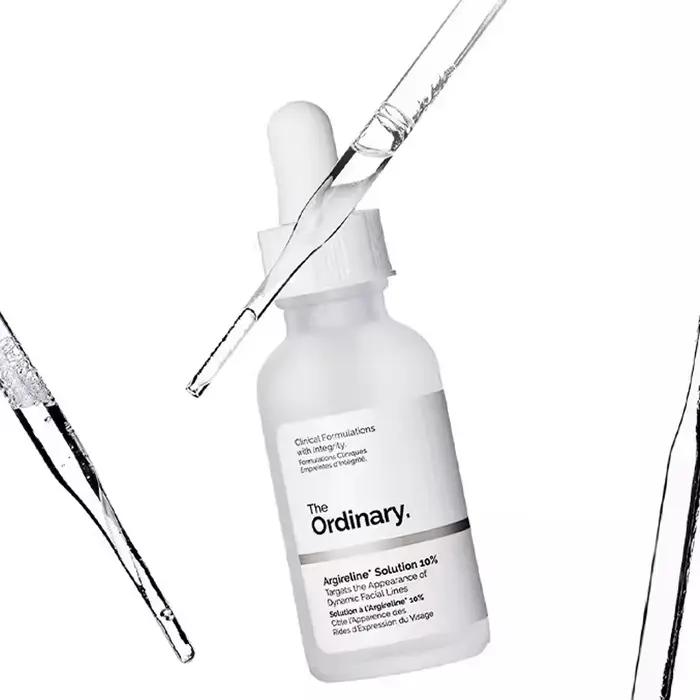 Solution Argireline 10% pour réduire les ridules Essence de lifting et de raffermissement du visage Anti-rides estompe les rides et les lignes frontales