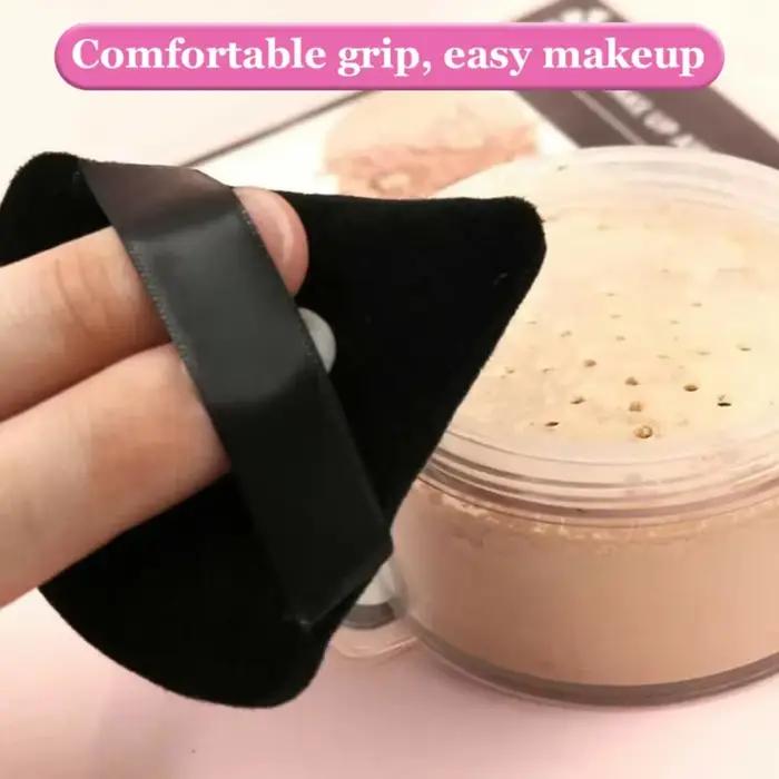Houppettes en velours pour finition de maquillage parfaite